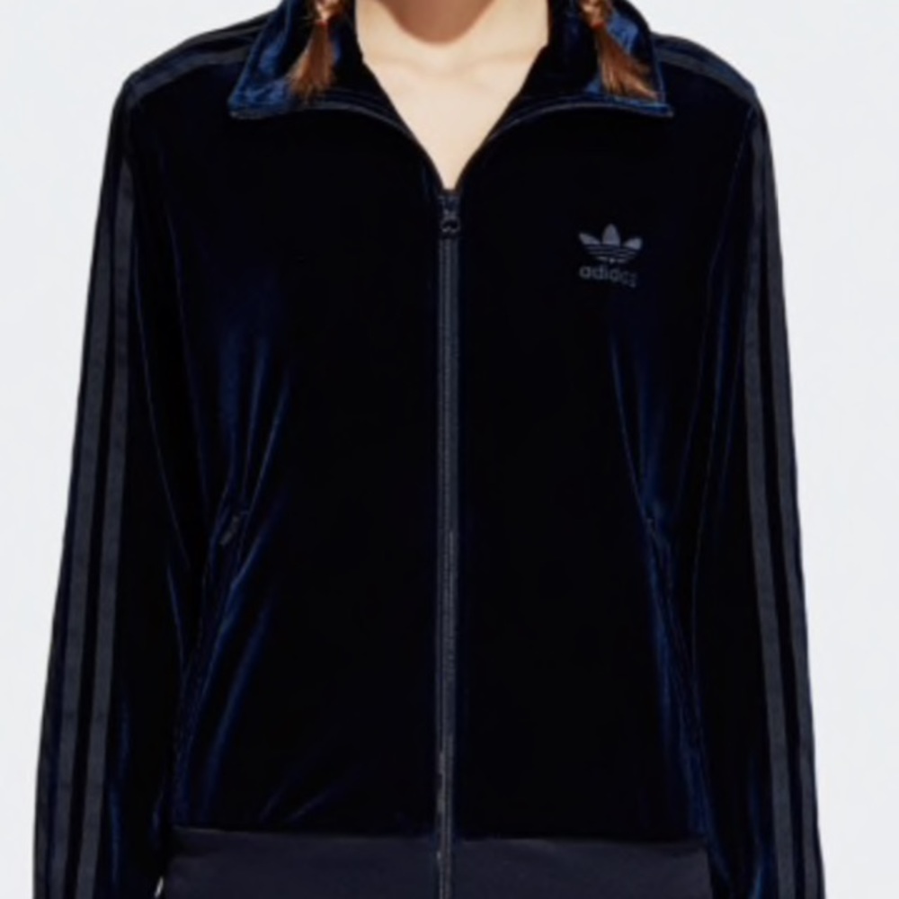 Adidas limited edition navy blue jacket